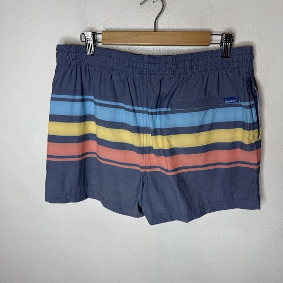 Chubbies The Retro‎ Sets 4" Inseam Swim Trunks Shorts Men's XL Striped Colorful - Picture 5 of 11